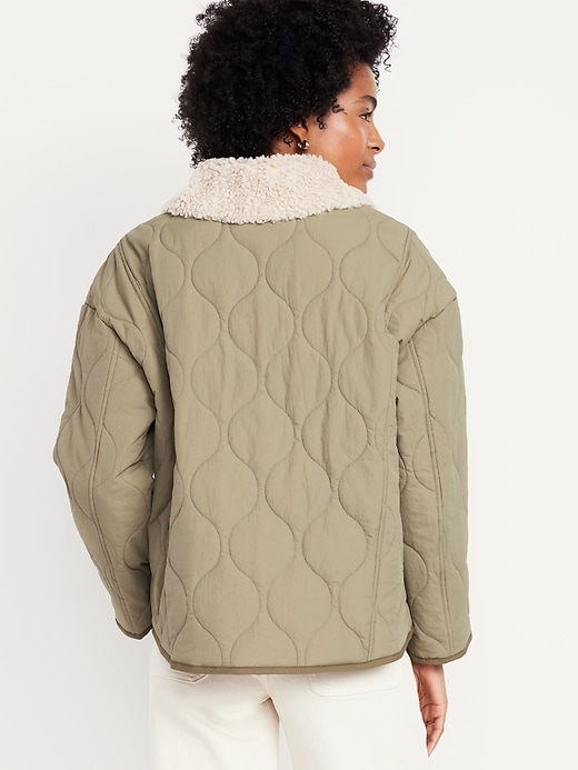 Image number 2 showing, Quilted Nylon Jacket