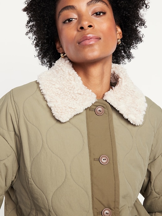 Image number 4 showing, Quilted Nylon Jacket