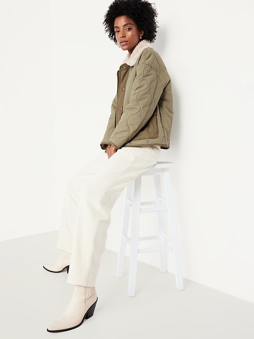 Image number 3 showing, Quilted Nylon Jacket