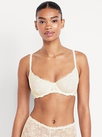 Image number 1 showing, Lace Balconette Bra