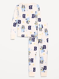 Image number 2 showing, Bluey™ Gender-Neutral Snug-Fit Graphic Pajama Set for Kids