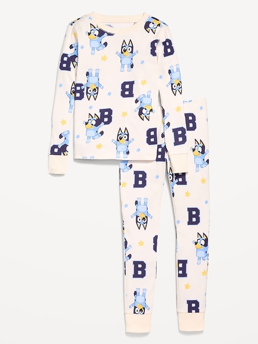 Image number 3 showing, Bluey™ Gender-Neutral Snug-Fit Graphic Pajama Set for Kids