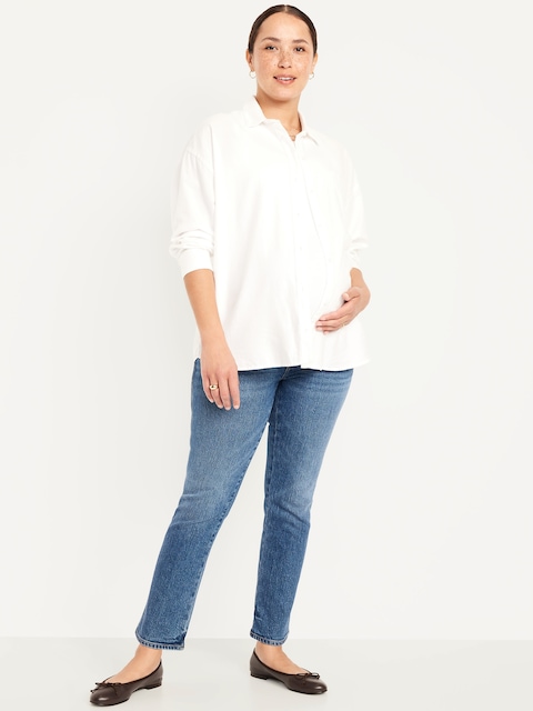 Maternity Full-Panel Vintage Slim Jeans - Medium Wash