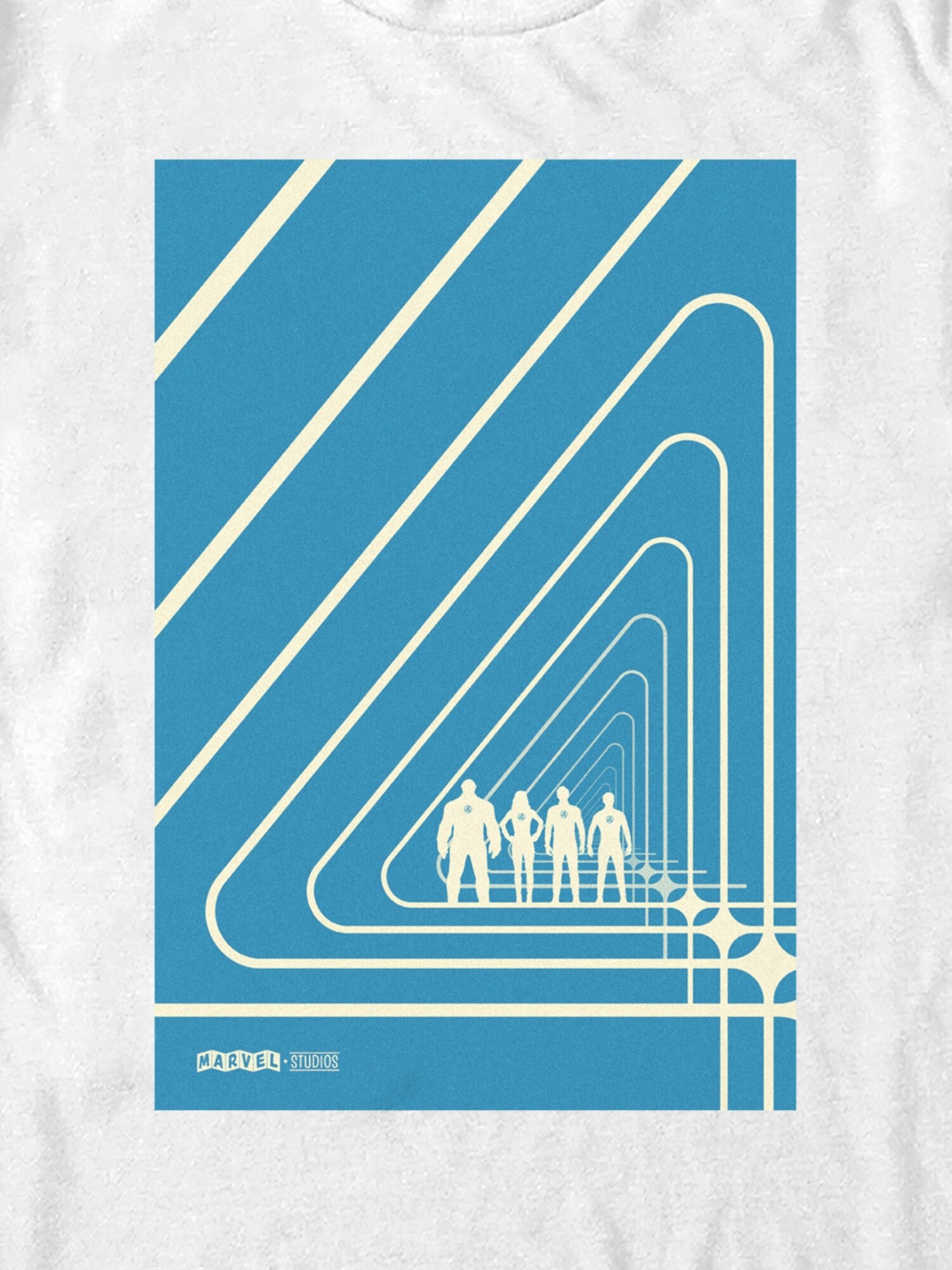 Мужская футболка Old Navy Fantastic Four Theatrical Poster Graphic, цвет: Белый — фото 2