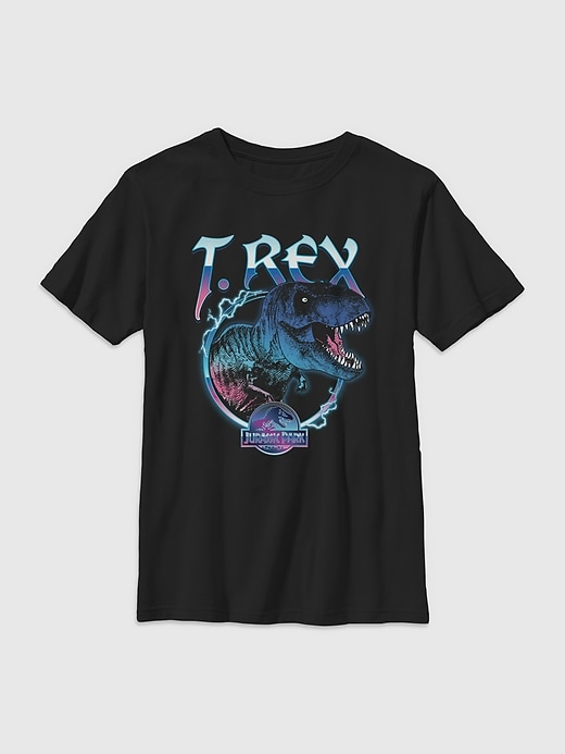 Image number 1 showing, Jurassic Park Gender-Neutral Graphic T-Shirt for Kids