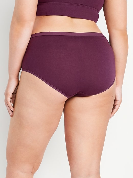 Image number 7 showing, High-Waisted Everyday Brief Cotton Underwear