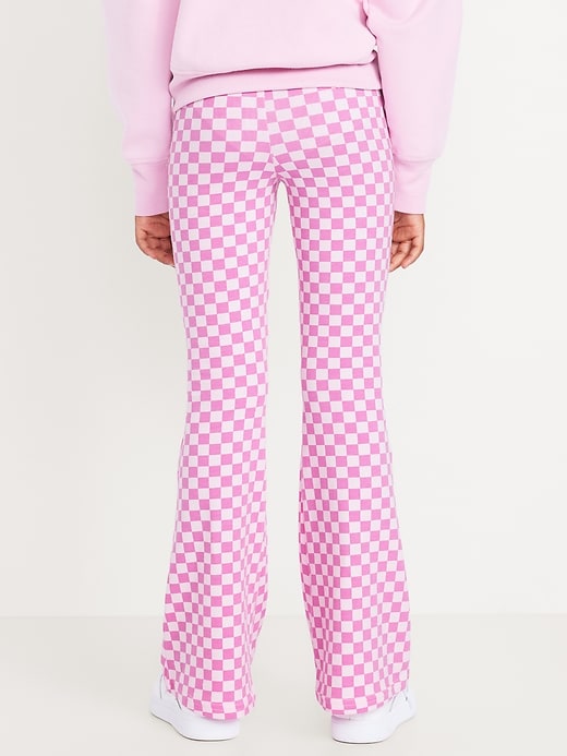 Image number 2 showing, Printed High-Waisted Flared Leggings for Girls