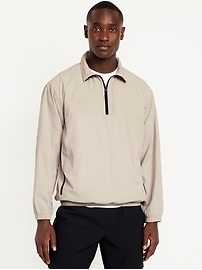 Dynamic Woven Quarter-Zip Windbreaker | Old Navy