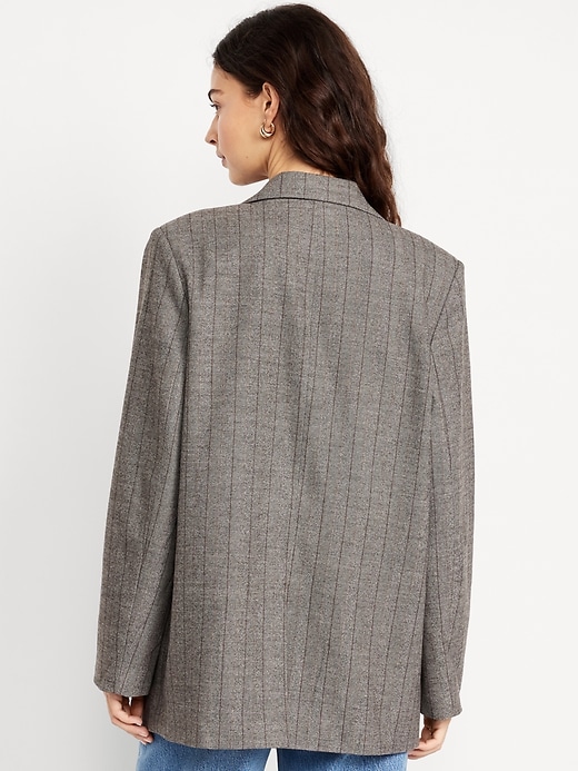 Image number 2 showing, Oversized Double-Breasted Blazer