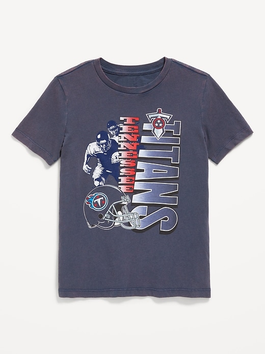 Image number 1 showing, NFL™ Tennessee Titans™ Gender-Neutral Graphic T-Shirt for Kids
