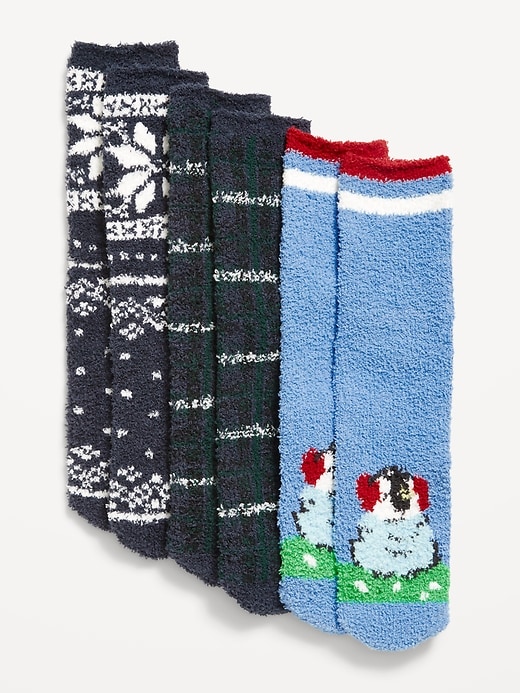 Image number 1 showing, 3-Pack Cozy Socks for Men