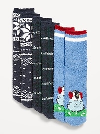 Image number 1 showing, 3-Pack Cozy Socks for Men