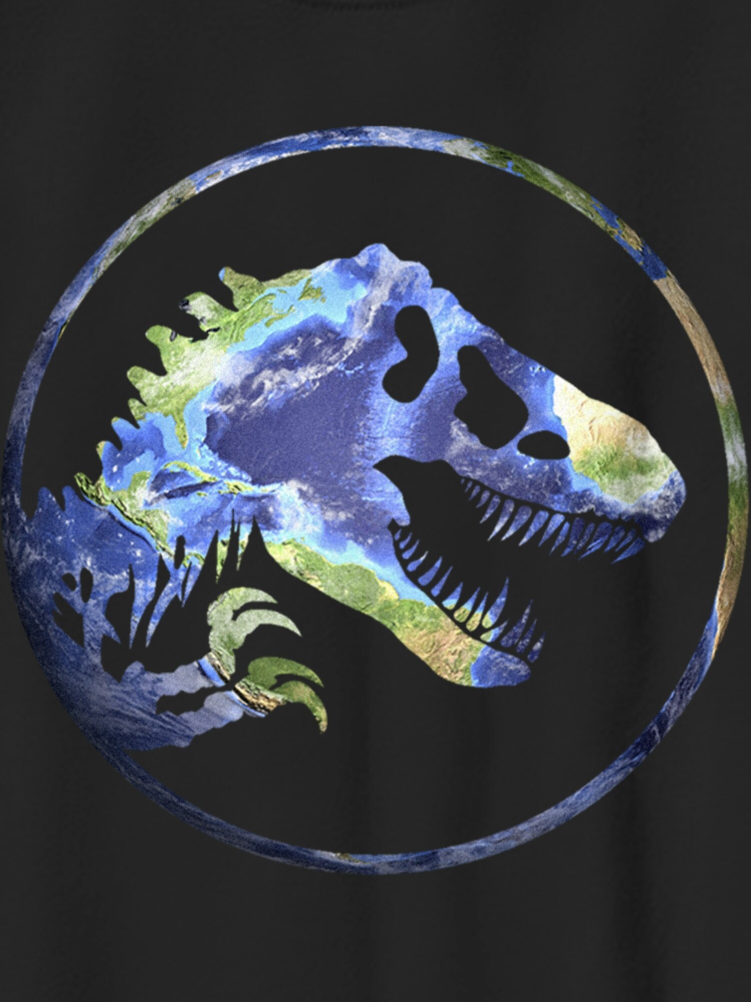 Детская футболка Old Navy Jurassic World Gender-Neutral Graphic, цвет: Чёрный — фото 2