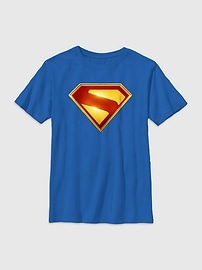 Image number 1 showing, Superman Gender-Neutral Graphic T-Shirt for Kids