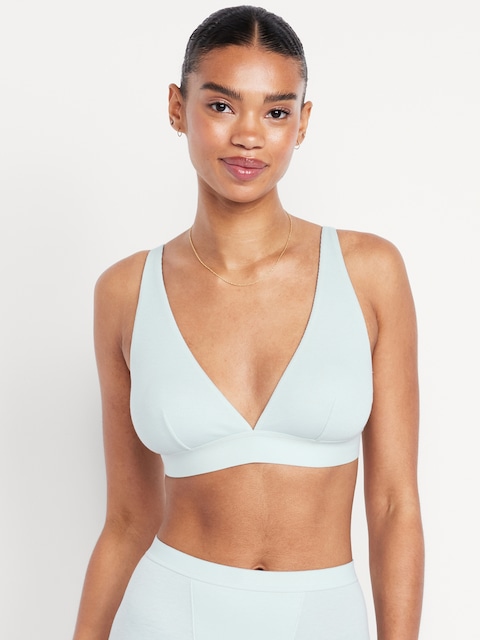 Ultra-Ribbed Bralette - Sea Foam