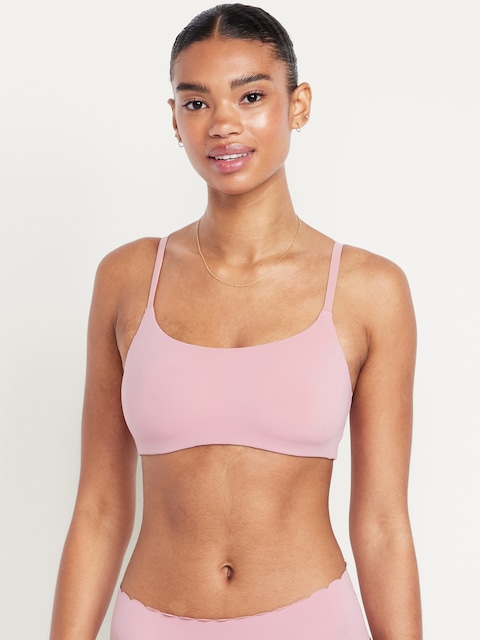 No-Show Bralette - Mauve Comfort