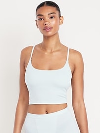 Image number 1 showing, Rib-Knit Brami Top