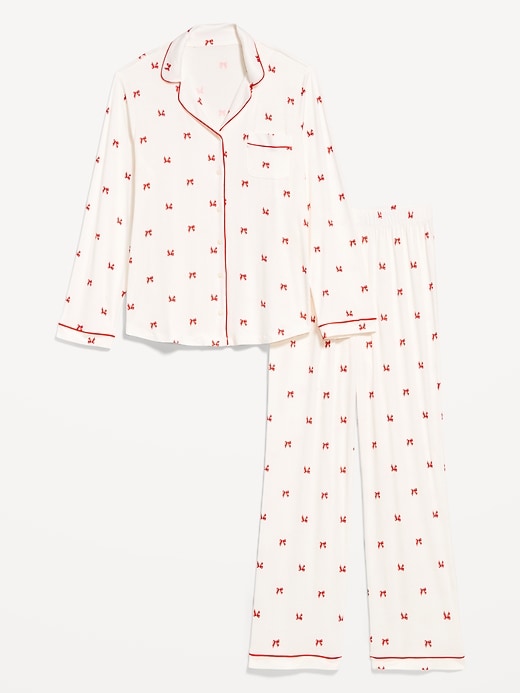 Image number 4 showing, Sunday Sleep Knit Jersey Pant Set