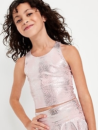 Image number 1 showing, PowerSoft Longline Sports Bra for Girls