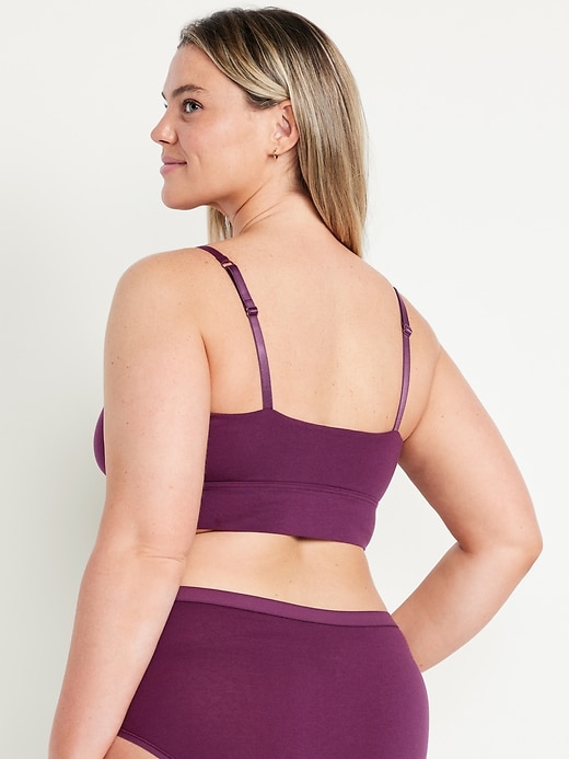 Image number 8 showing, Cotton Cami Bralette