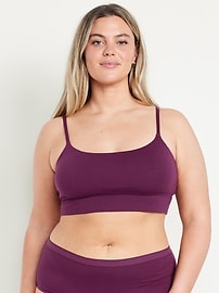 Image number 7 showing, Cotton Cami Bralette