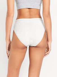 Image number 3 showing, High-Waisted Everyday Cotton Underwear 6-Pack