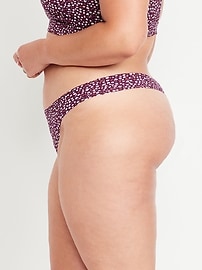Image number 7 showing, Low-Rise No-Show Thong