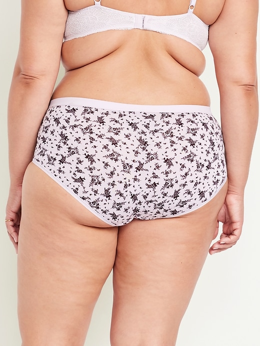 Image number 7 showing, High-Waisted Everyday Brief Cotton Underwear
