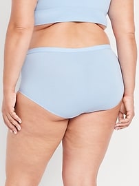 Image number 7 showing, High-Waisted Everyday Brief Cotton Underwear