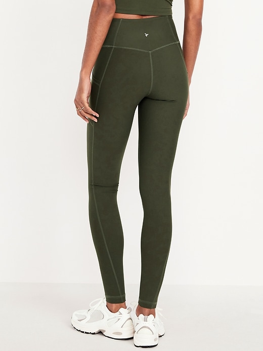 Image number 2 showing, High-Waisted PowerSoft Full-Length Pocket Leggings