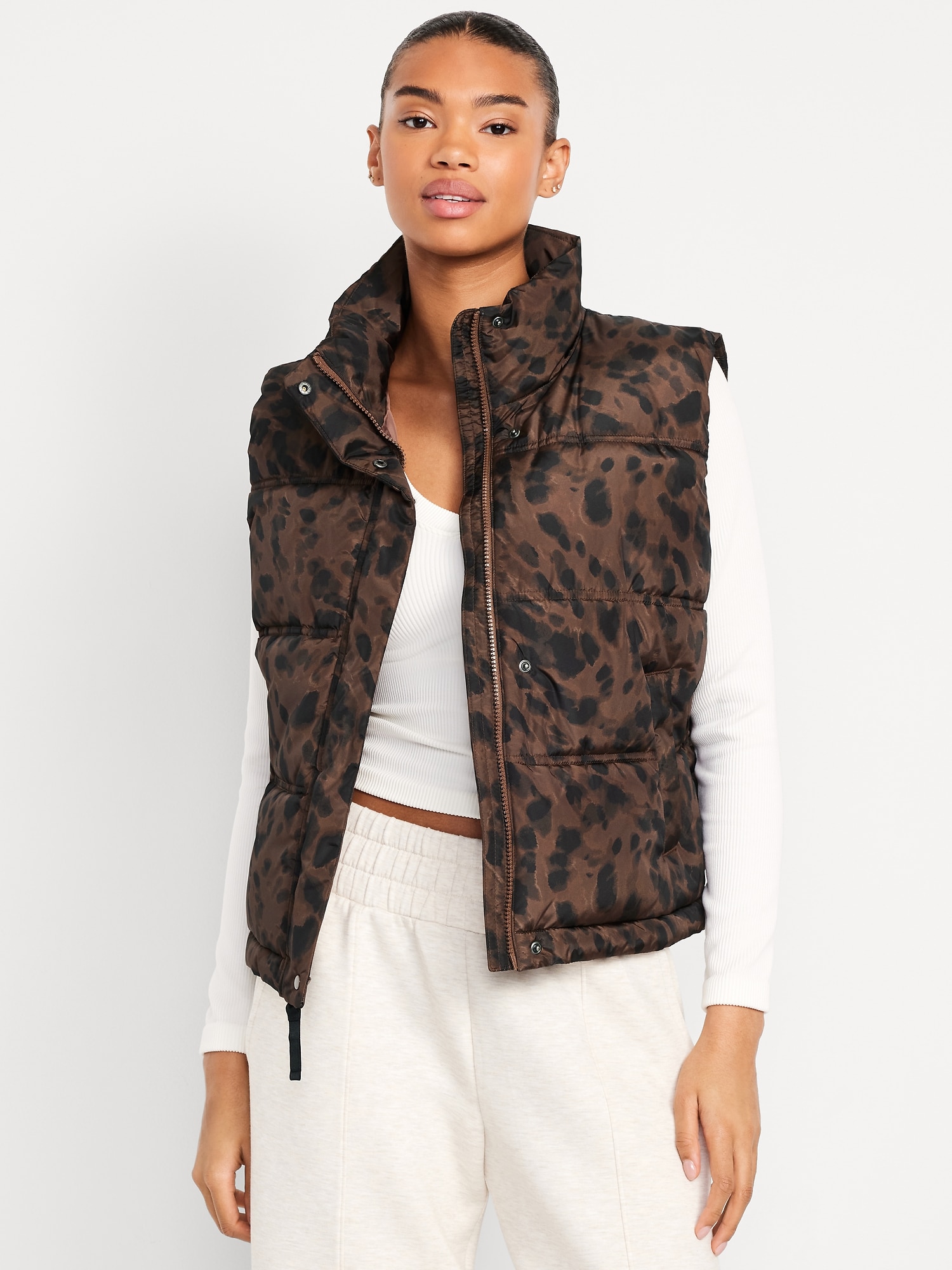 Water-Resistant Puffer Vest