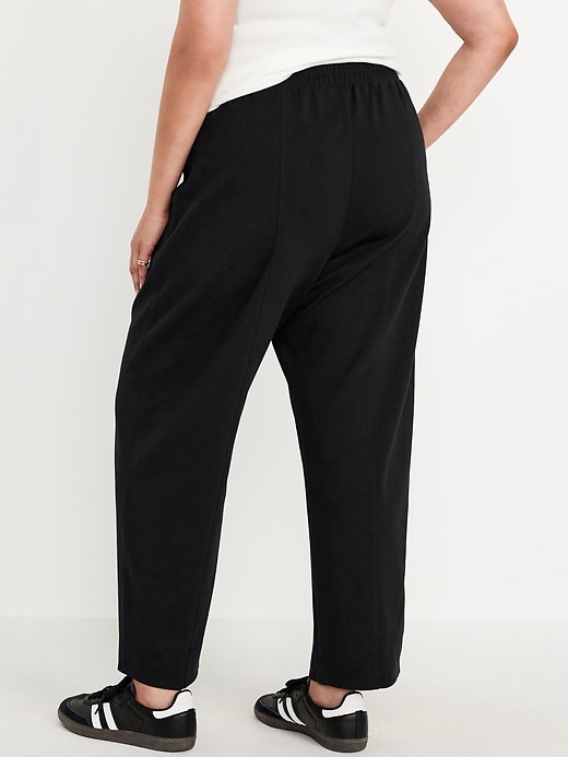 Image number 7 showing, High-Waisted Dynamic Fleece Barrel Pants