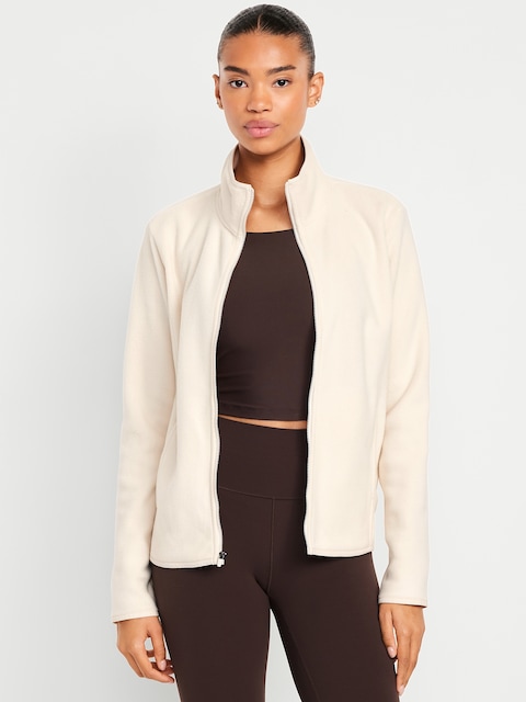 Performance Microfleece Full-Zip Jacket - Howlite