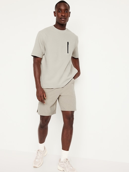 Image number 3 showing, Oversized Tech Waffle T-Shirt