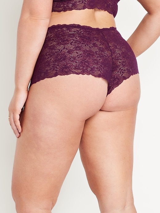 Image number 8 showing, Lace Boyshort Underwear