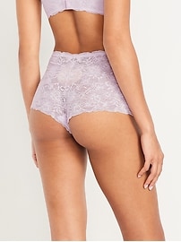 Image number 2 showing, Lace Boyshort Underwear