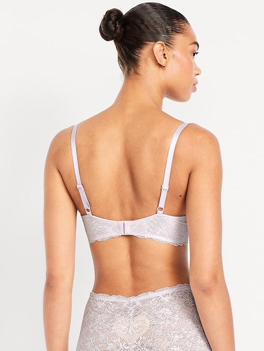 Image number 2 showing, Lace Balconette Bra