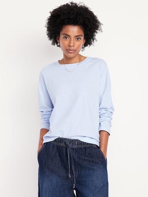 Vintage Crew-Neck T-Shirt - Contrail