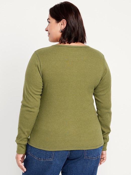 Image number 7 showing, Cozy Snug Crew-Neck Henley