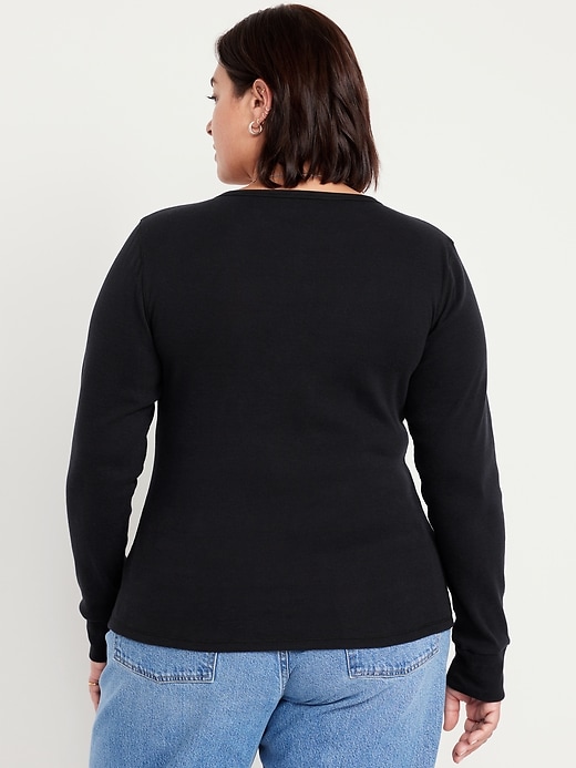 Image number 7 showing, Cozy Snug Crew-Neck Henley