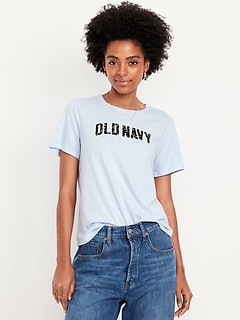 EveryWear Crew-Neck Logo-Graphic T-Shirt