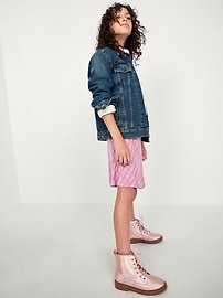 Image number 3 showing, Printed Crepe Skirt for Girls