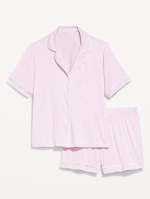 Image number 4 showing, Classic Jersey Pajama Short Set