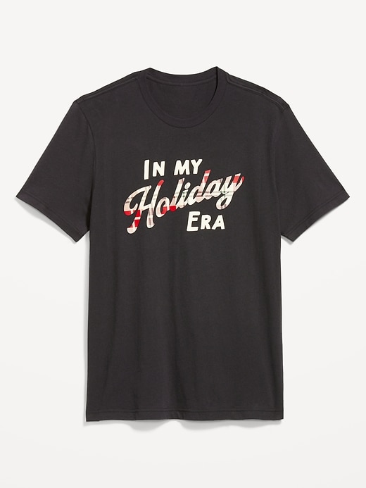 Image number 1 showing, Holiday-Graphic T-Shirt for Men