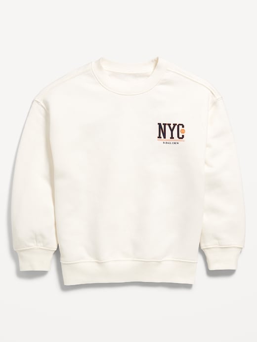 Image number 2 showing, Favorite Fleece Oversized Graphic Fleece Sweatshirt for Boys