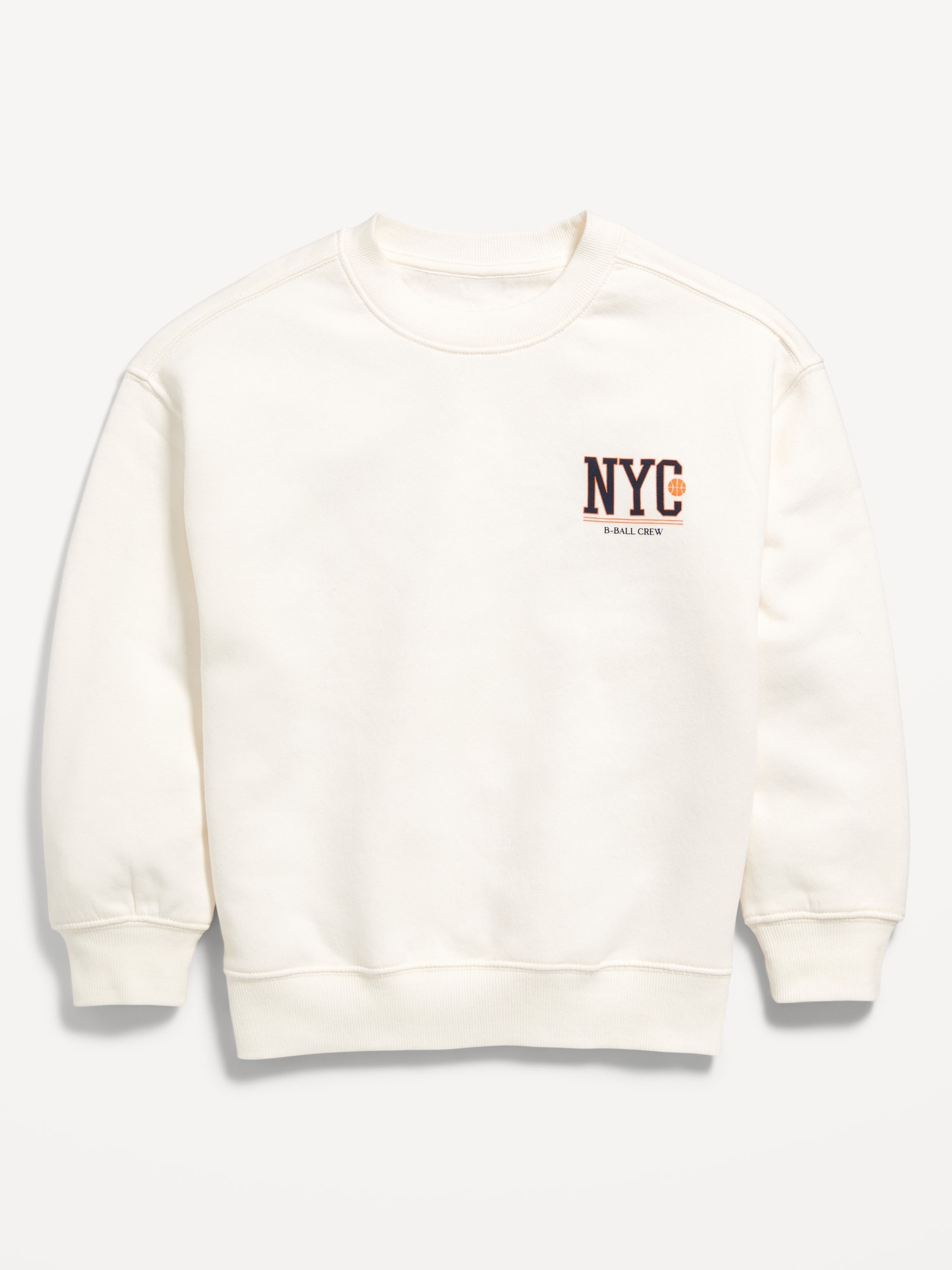 Favorite Fleece Oversized Graphic Fleece Sweatshirt for Boys
