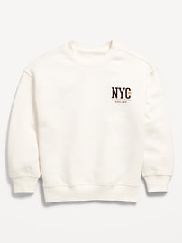 Image number 2 showing, Favorite Fleece Oversized Graphic Fleece Sweatshirt for Boys