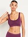 Ruched Cotton Bralette - image 2
