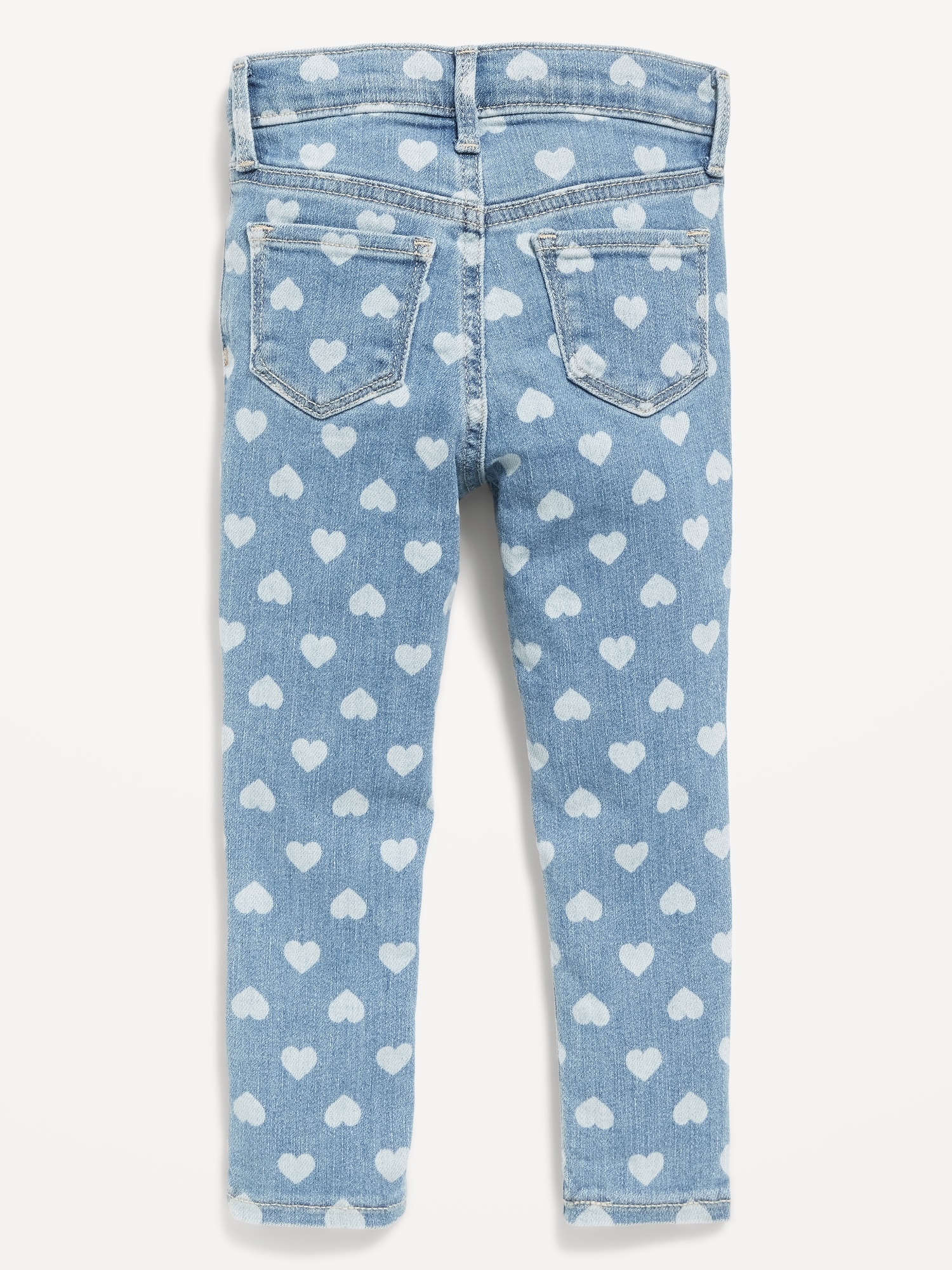 High-Waisted Rockstar 360° Stretch Jeggings for Toddler Girls