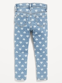 Image number 2 showing, High-Waisted Rockstar 360° Stretch Jeggings for Toddler Girls